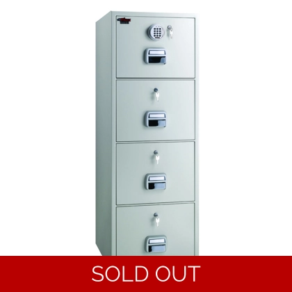 EAGLE SF-680-4EKK FIRE RESISTANT FILING CABINET